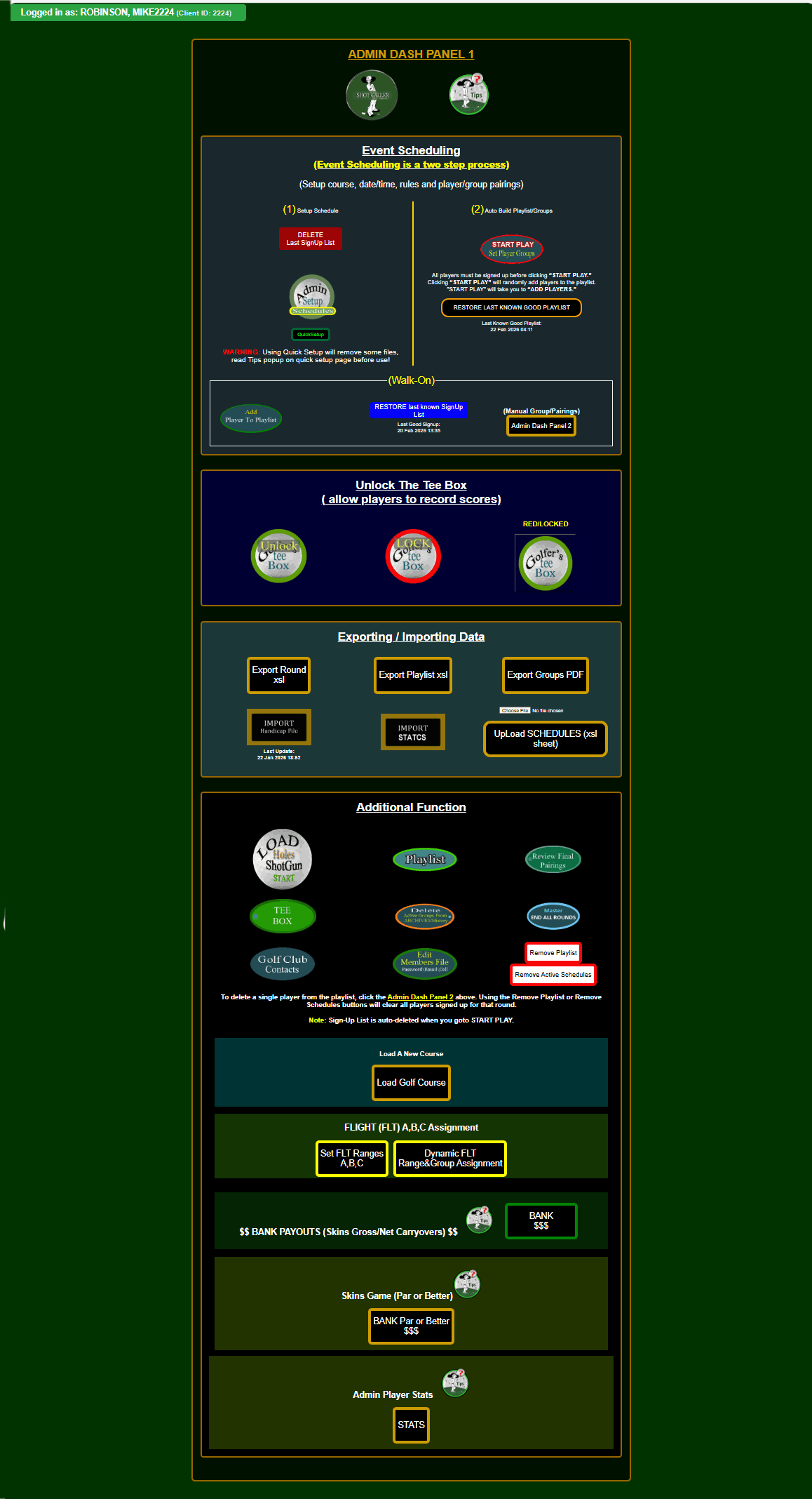 Dash Panel 1