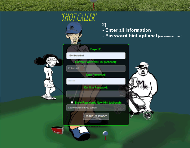 Login Instruction Screenshot